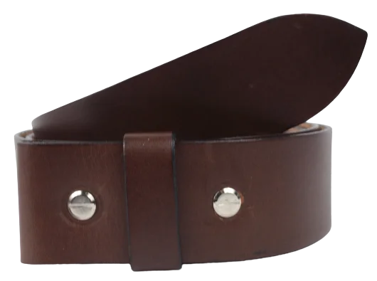 Modern silver fabric buckle-1.75 Inch (45mm) Chestnut Belt Strap for Removable Buckles Chicago Screws