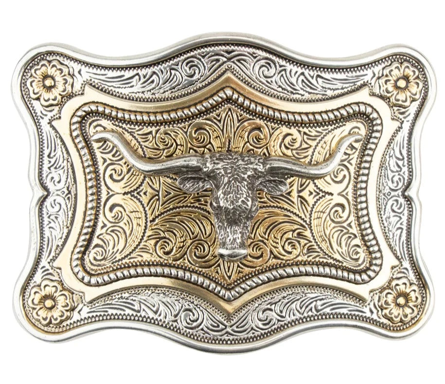 Handcrafted corduroy tan belt-Champion Trophy Steer Head Belt Buckle Gold and Silver Plated