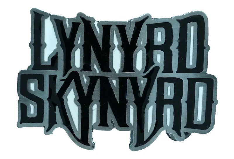 Minimalist gray canvas buckle-Lynyrd Skynyrd Belt Buckle