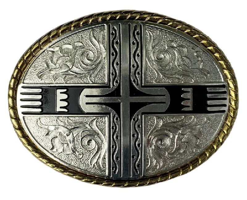 Modern matte gold belt-Western Rodeo Trophy Gold Silver Plated Belt Buckle