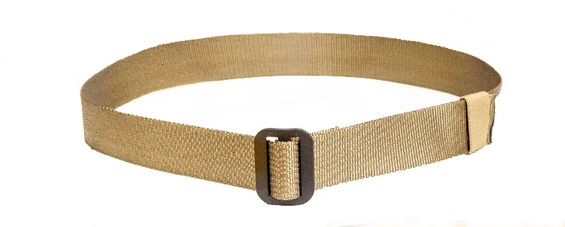 Elegant gold suede belt-Adjustable BDU Belt