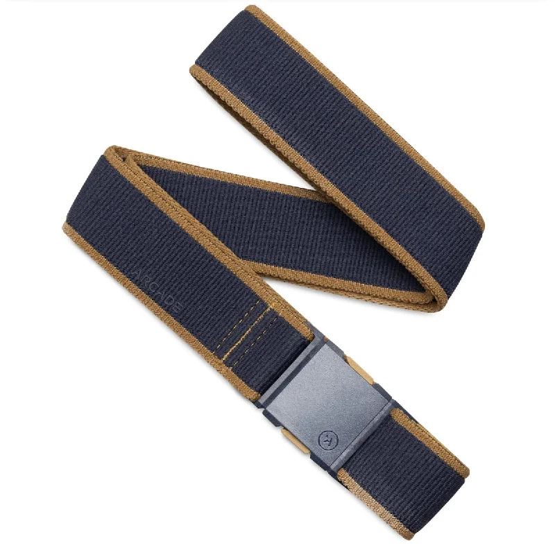 Wide canvas cowboy belt-Arcade Carto Belt - Navy/Tumbleweed