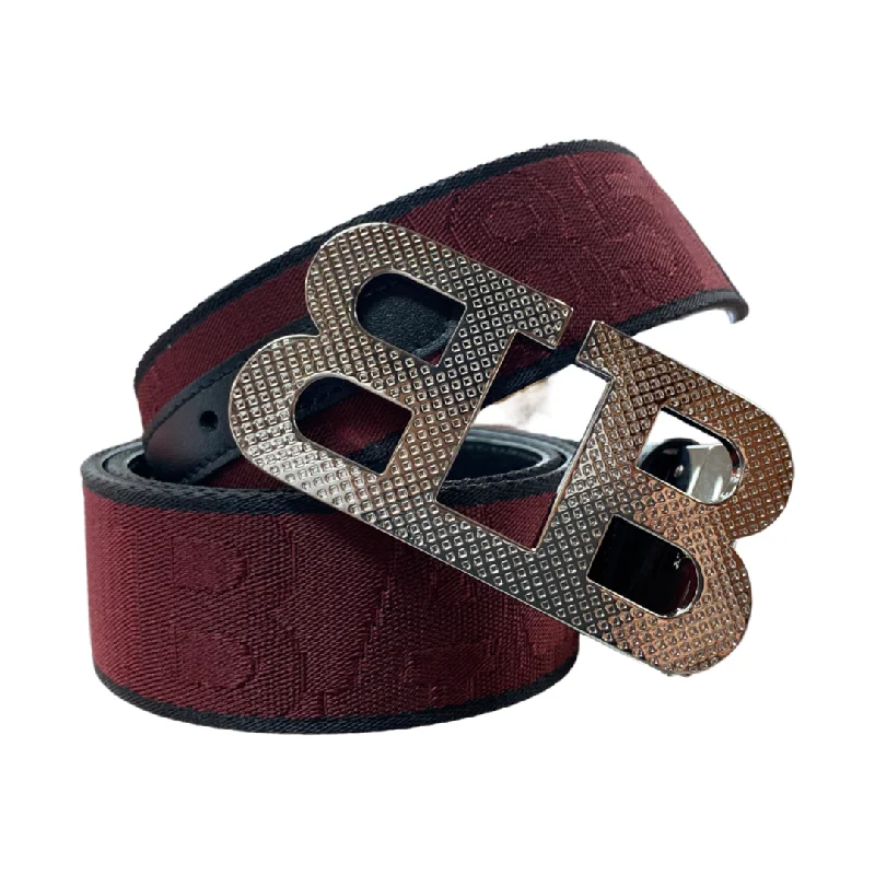 Unique reversible black belt-Bally Mirror B Heritage Red Belt