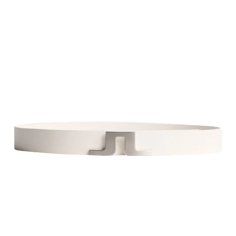 Unique antique brass belt-Bridger Leather Belt White - SU24