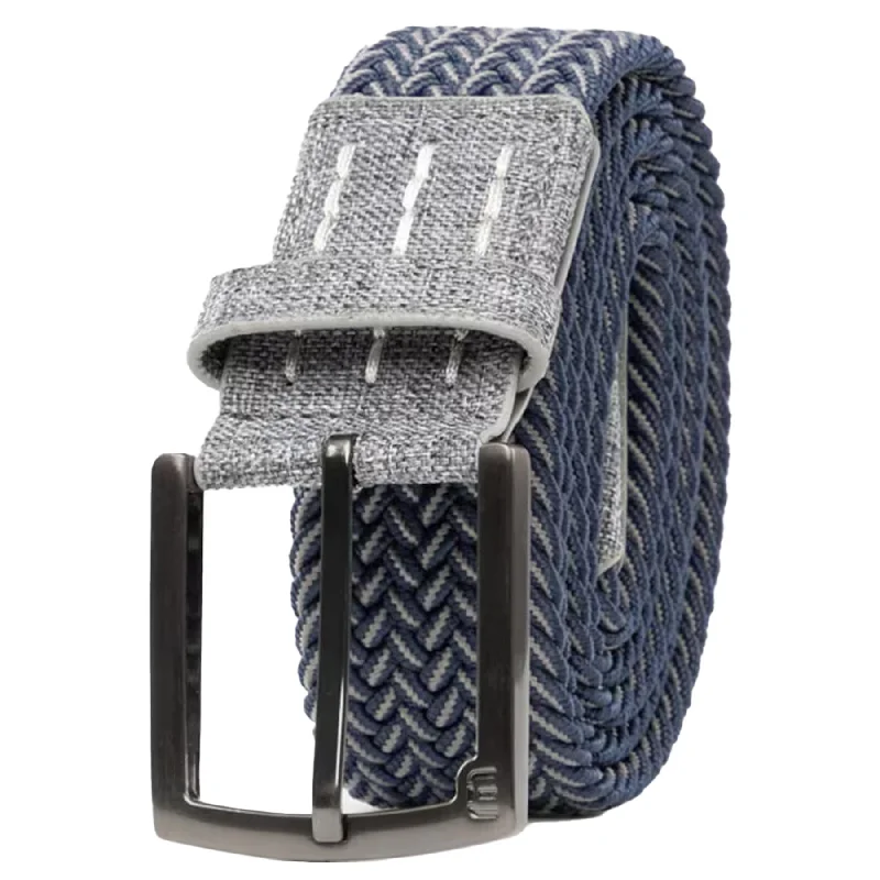 Slim patent snakeskin belt-Cheers 2.0 Belt Dark Blue/Dark Grey - 2024