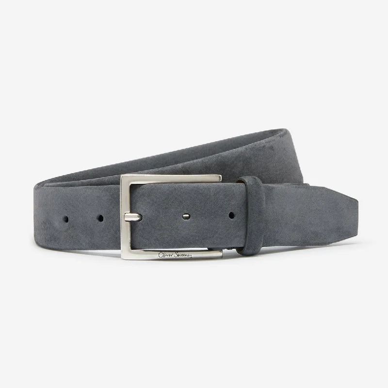 Slim patent tactical belt-Dongo Slate