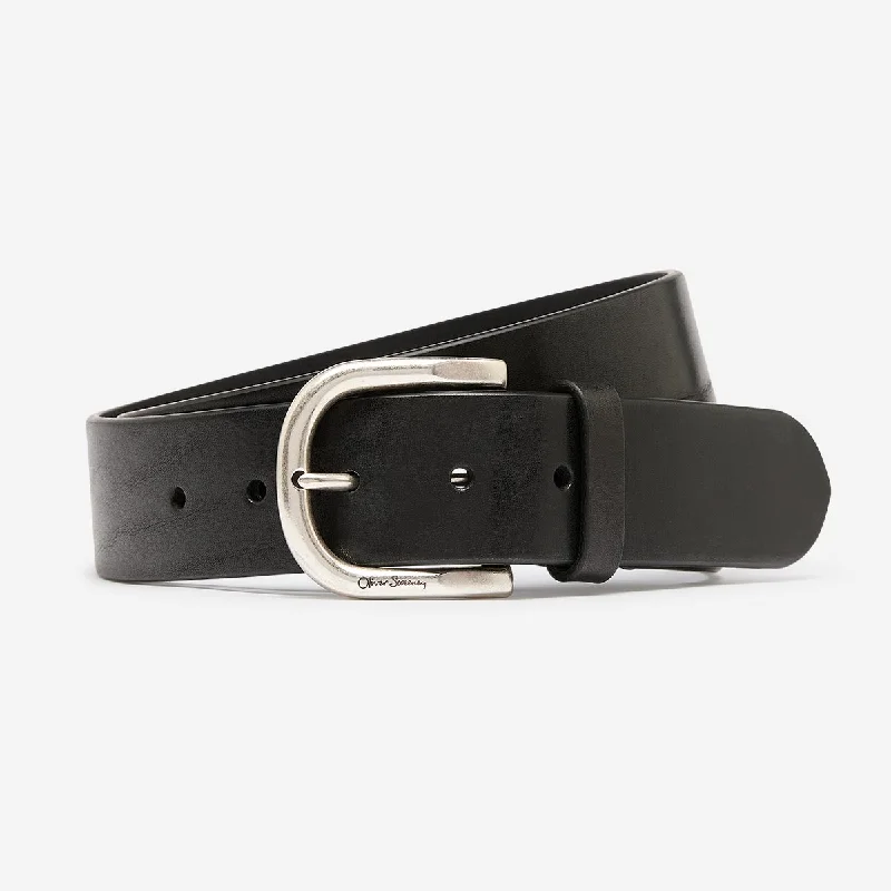 Unique vintage silver belt-Evry Black