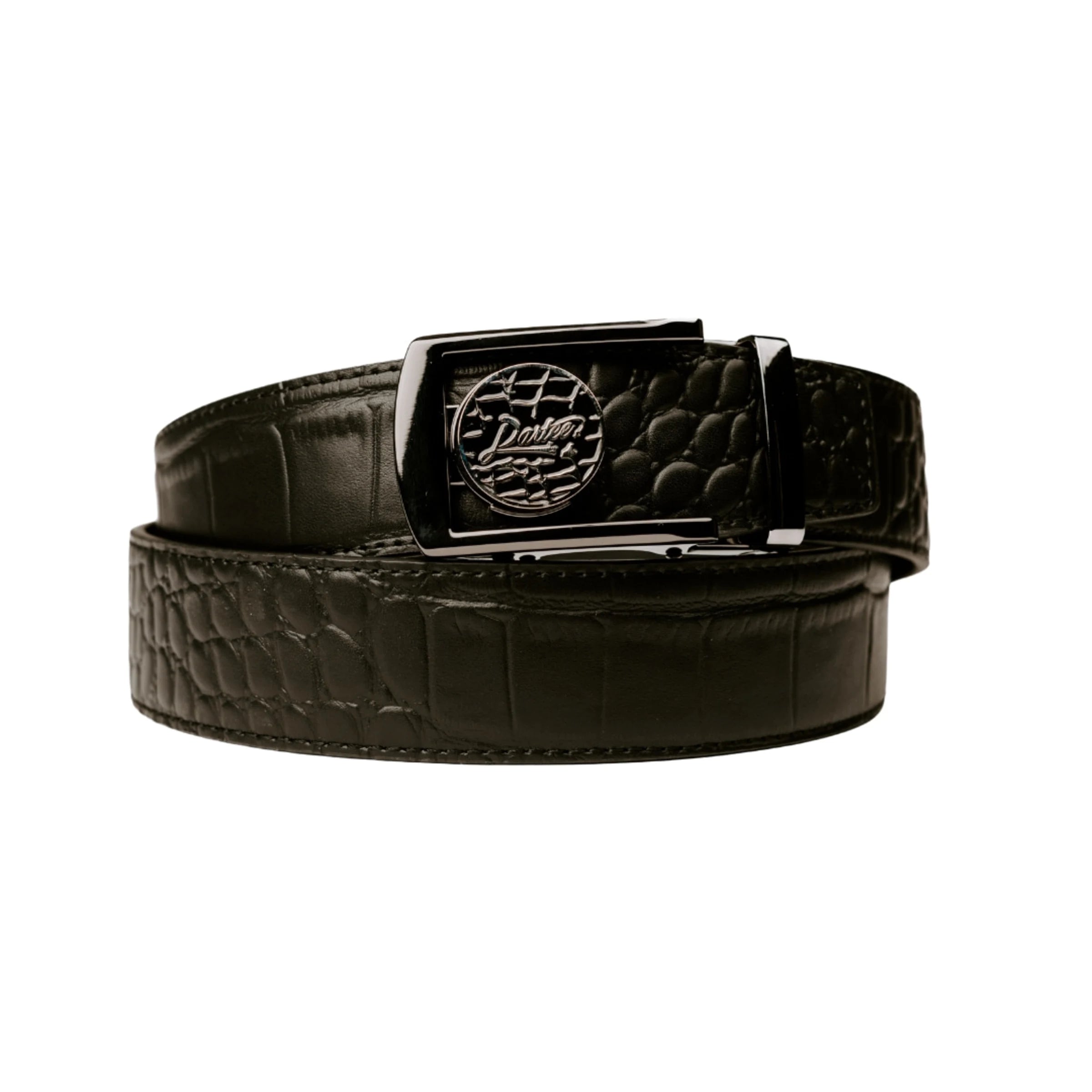 Minimalist beige fabric belt-Greenside Gator Collection