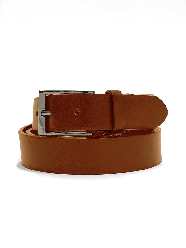 Unique reversible tan belt-Tan Hackamore Belt