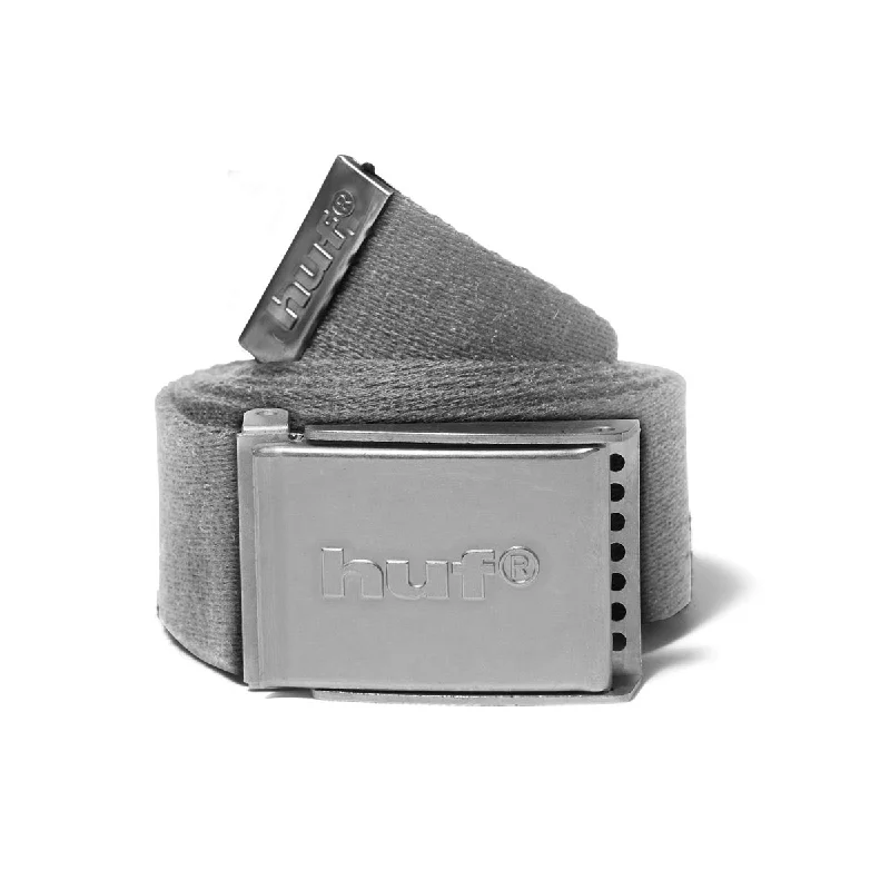 Vintage cotton utility belt-HUF Grinder Belt - Ash