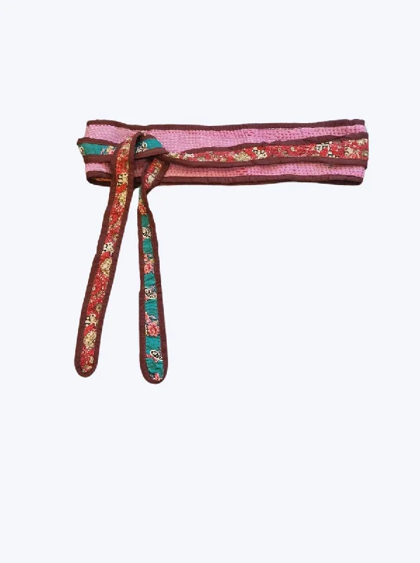 Wide nylon cowboy belt-kantha vintage belt (pack of 2) surprise me