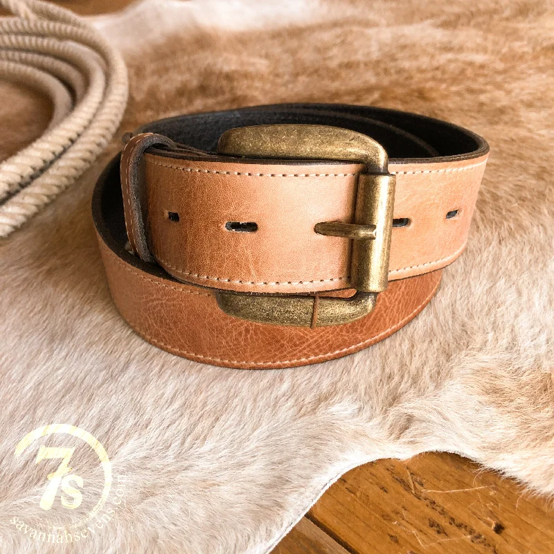 Modern matte silver belt-Langston Belt