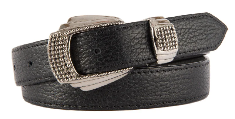 Contemporary elastic canvas buckle-Le Caviar Belt