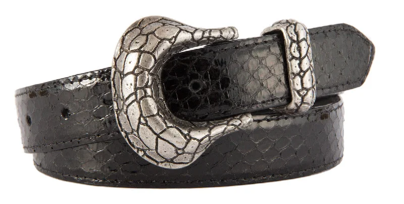 Snakeskin Black