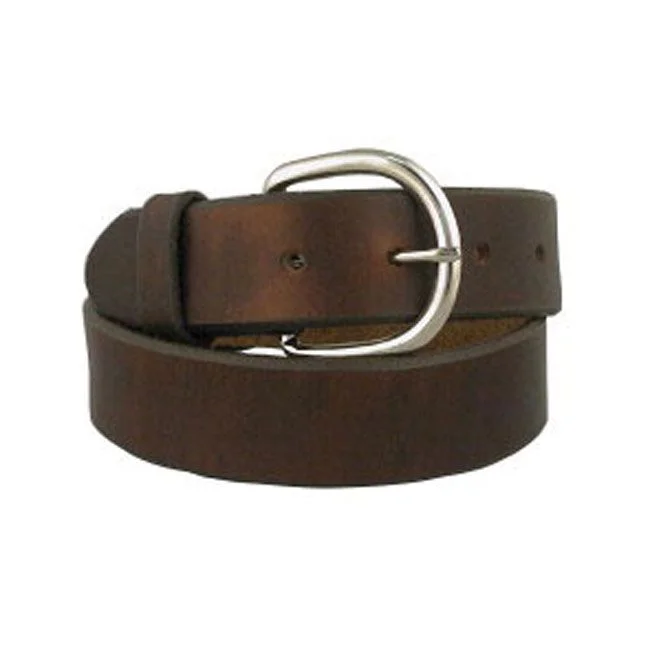 Modern black suede buckle-Leegin Silver Creek Unisex Brown Blue Light Western Belt Style K1207