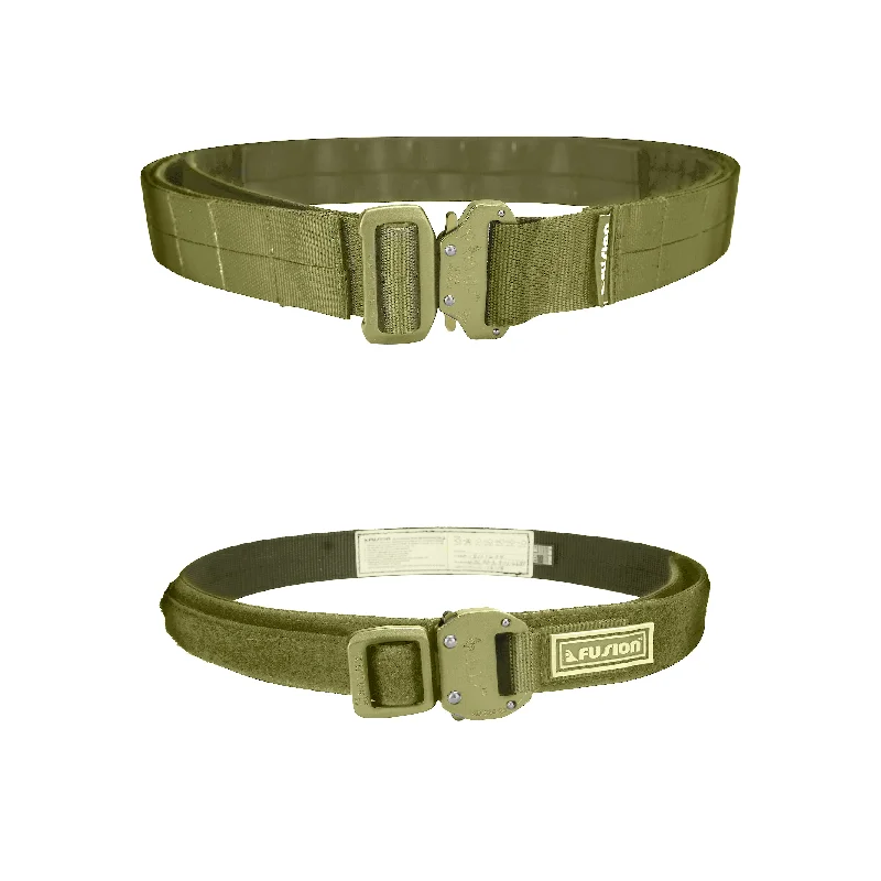 Slim canvas braided belt-Modular Battle Belt - Type A Combo