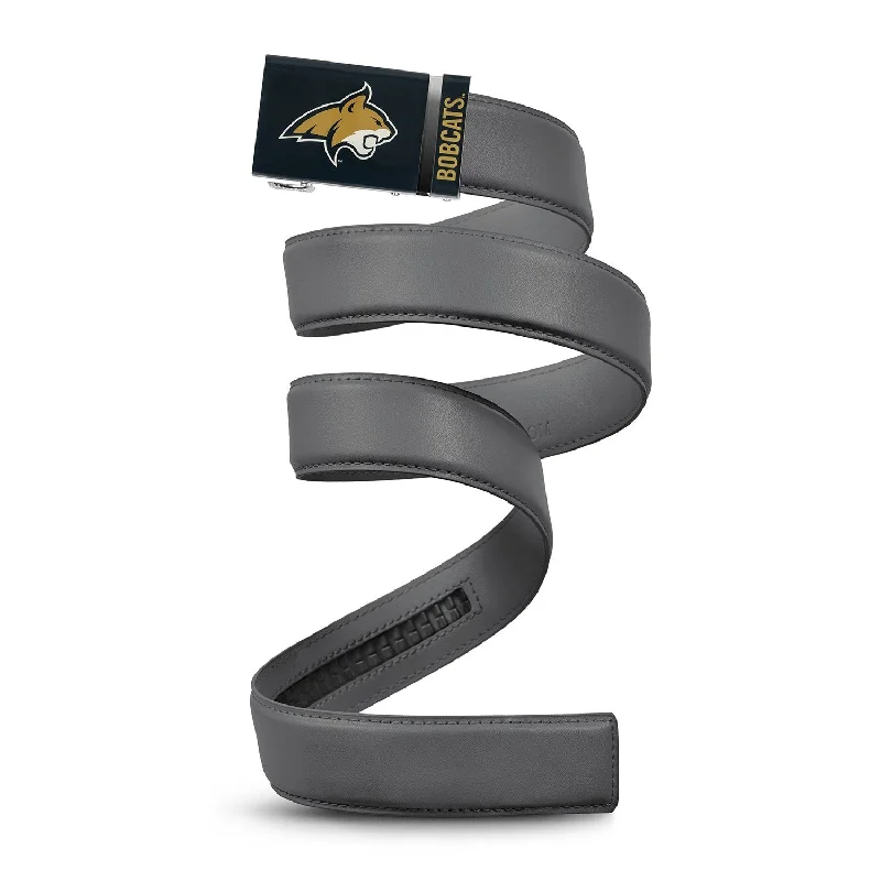 Modern matte black belt-Montana State Bobcats