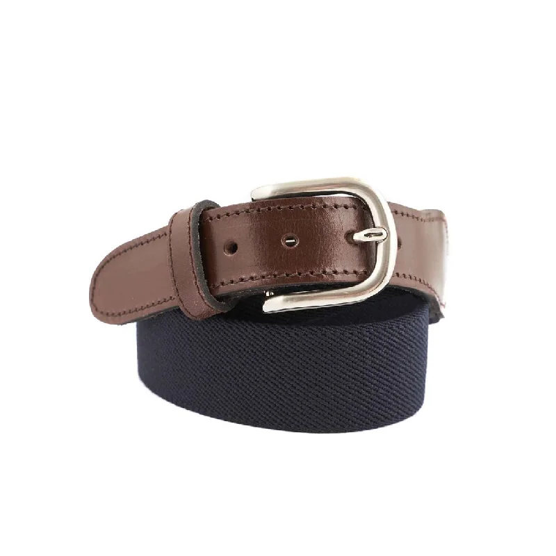 Wide nylon tactical belt-Navy Canvas Webbing Belt