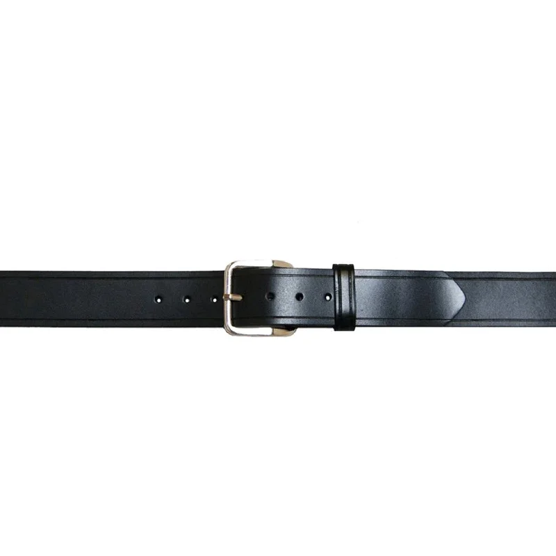 Minimalist beige suede belt-Rogers-Whitley Bridle 1.5" Smooth Belt