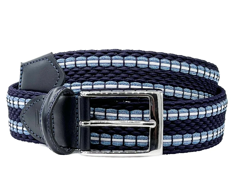 Wide leather cowboy belt-"THE JORDAN"