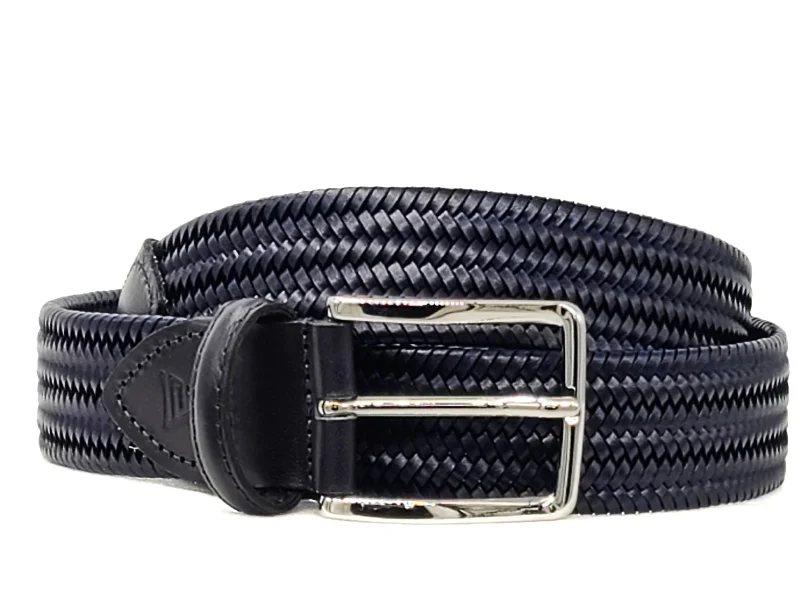 Wide nylon studded belt-"THE MONMOUTH"