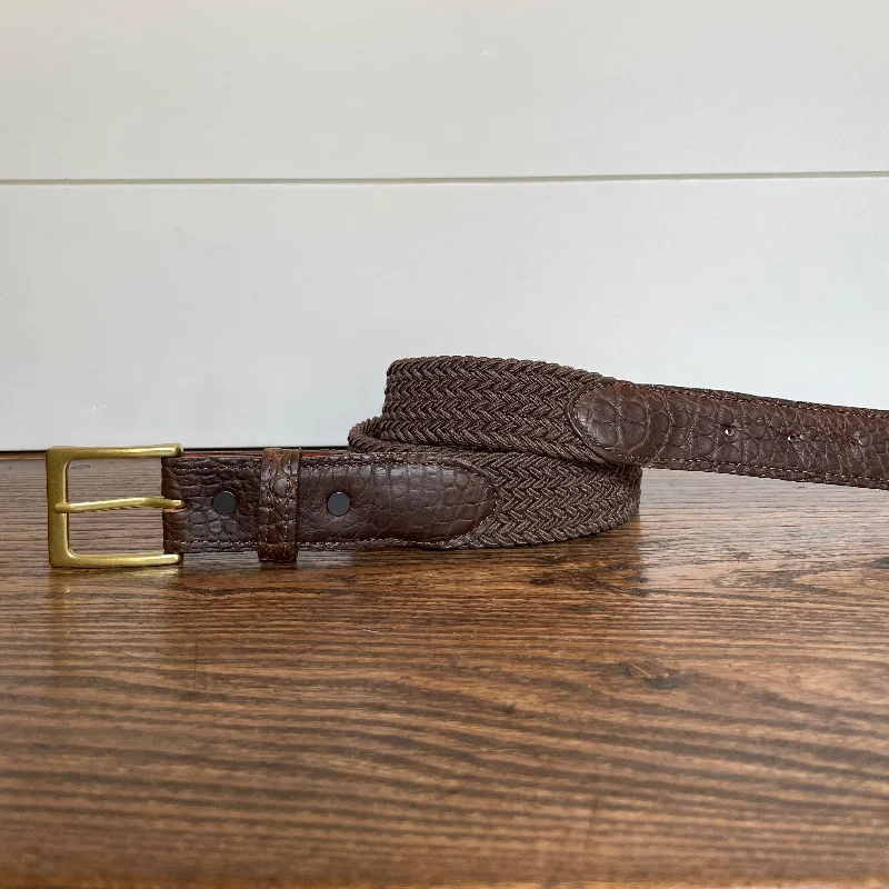 Unique reversible tan belt-The Stretch Belt, Brown