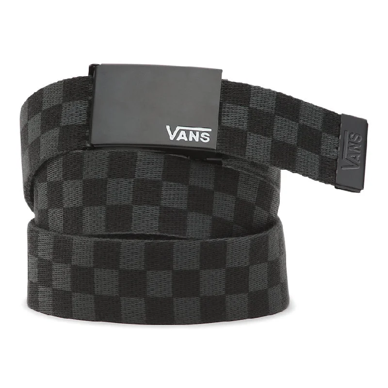 Unique brass braided belt-Vans Deppster Ii Web Belt - Black/Charcoal