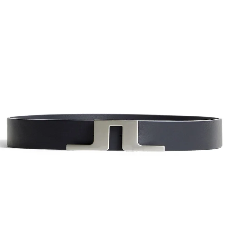 Contemporary stretch canvas belt-Womens Betsy Leather Belt JL Navy - AW24